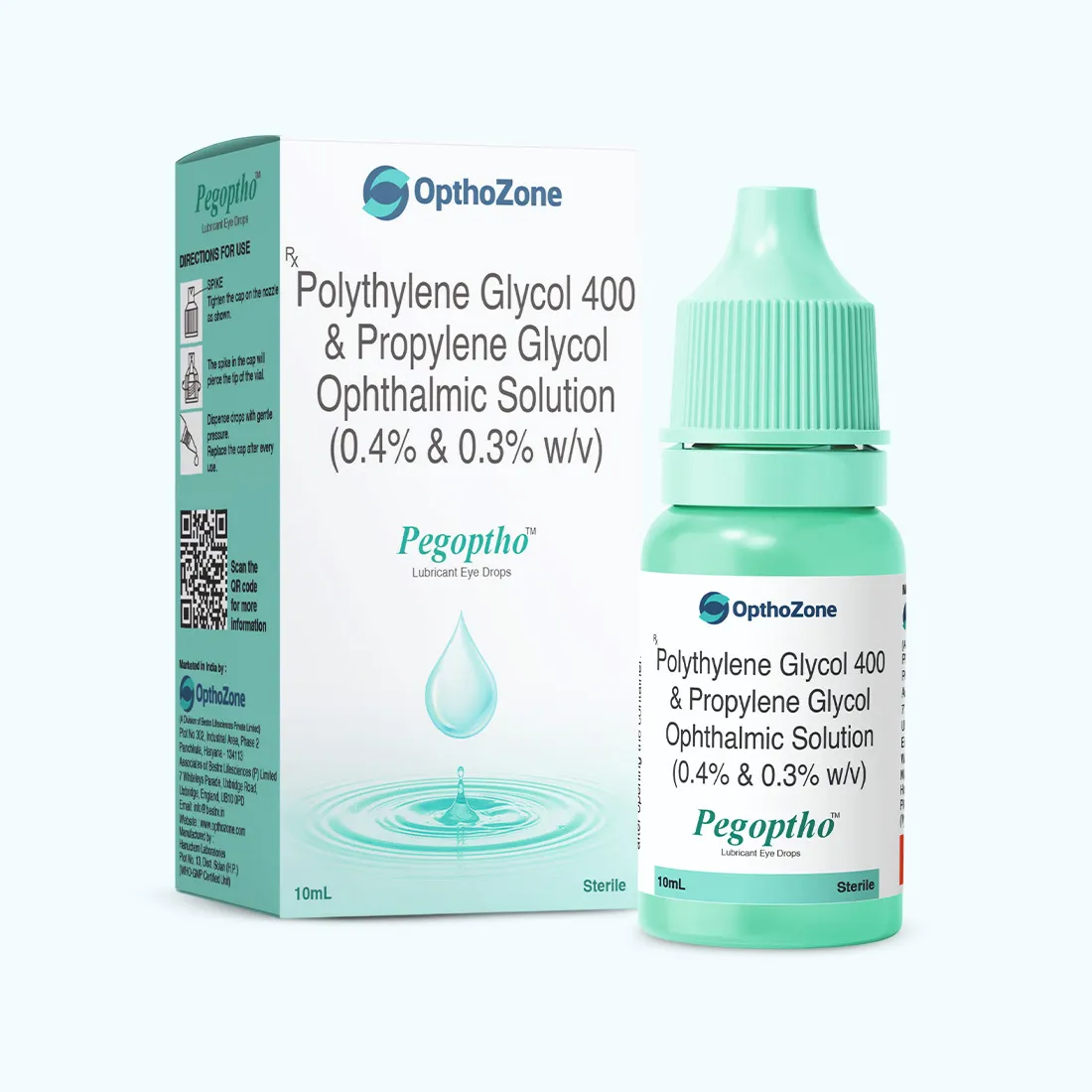 Pegoptho Eye Drops